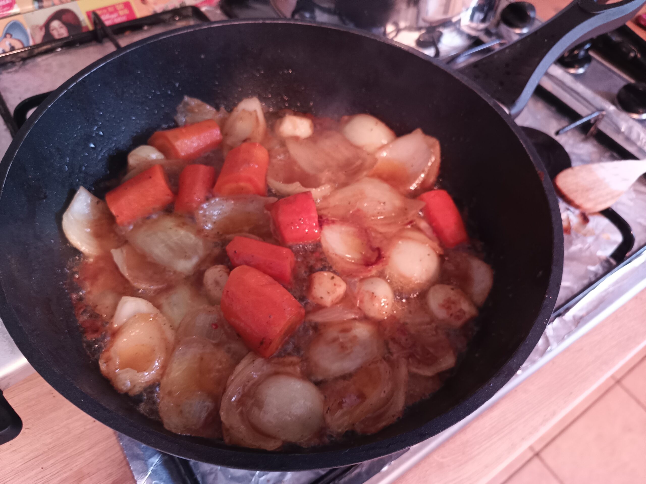 Préparation de blocs de soupe à congeler